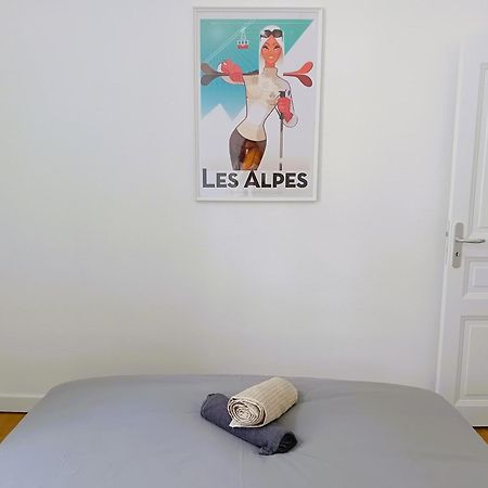 102 - Appart Renove Avec Grand Salon Et 1 Chambre - Tram Et Clinique Mutualiste A 1 Min Grenoble Dış mekan fotoğraf