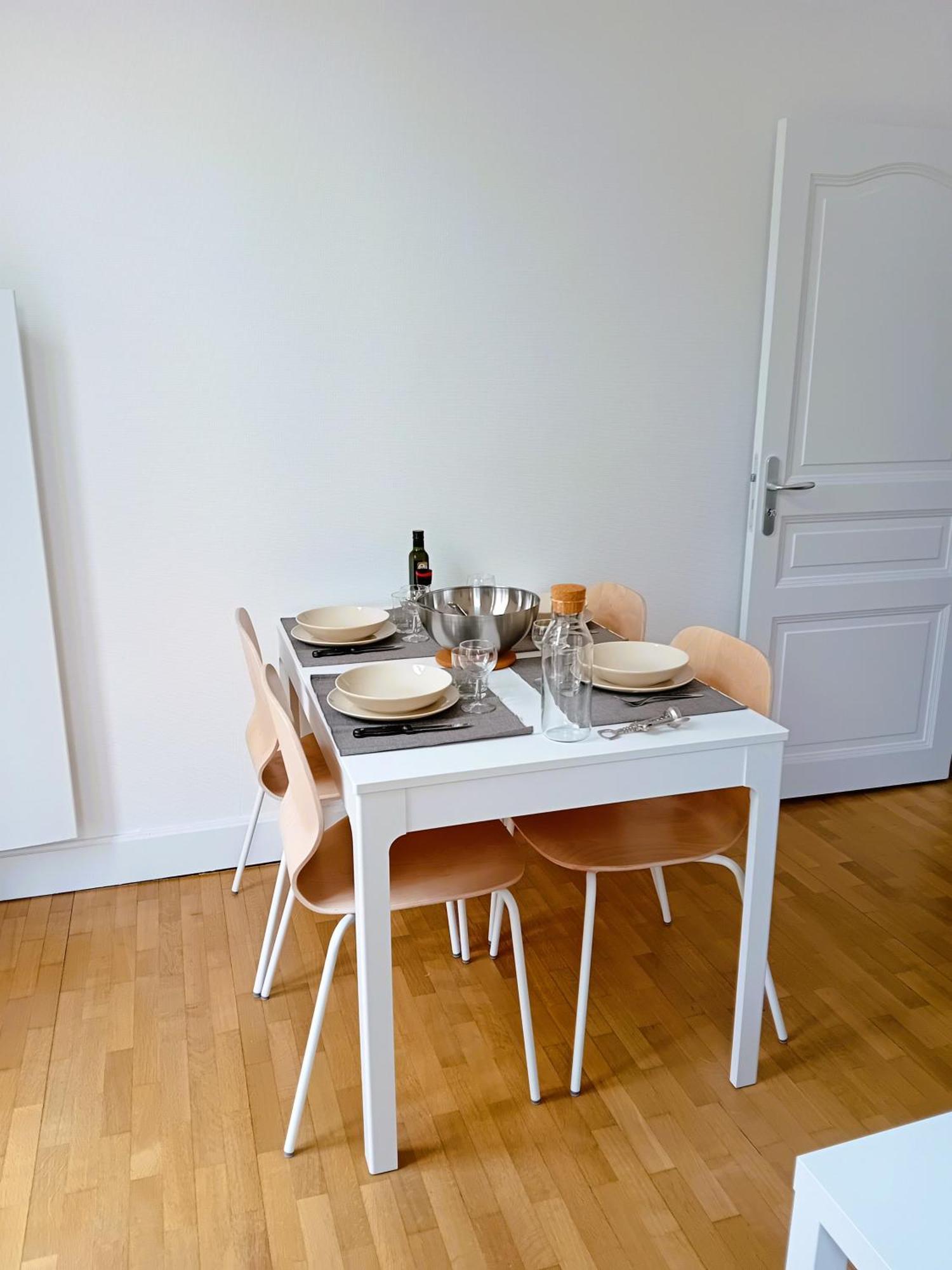 102 - Appart Renove Avec Grand Salon Et 1 Chambre - Tram Et Clinique Mutualiste A 1 Min Grenoble Dış mekan fotoğraf